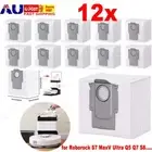 12pcs Dust Bag for Roborock S7 MaxV Ultra Q5 Q7 Max+ S8+ & S8 Pro Ultra Q7 Plus