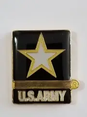 Army Gold Star Lapel Hat Cap Pin United States Army Logo Tie Tac FAST USA SHIP