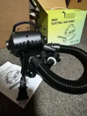 Electric Air Pump for Inflatable Pool Toys - High Power Quick-Fill Air