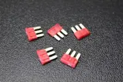 5 PK ATL 10 AMP FUSES FUSE BLADE DUAL CIRCUIT EATON BUSSMAN MICRO 3 LEG ATL10
