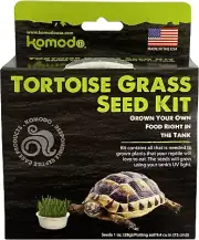 Tortoise Grass Seed Kit - Grow Your Own | Year round Supply