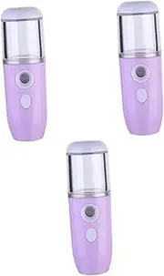Ipetboom 3 Pcs Mini Facial Moisturizing Sprayer Face Steamer Nanometer Mist Device Handheld Beauty Apparatus Moisturizing Hydrating