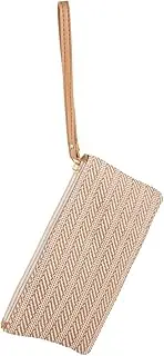 [WOFASHPURET] Ladies Straw Crochet Tote Bag Women's Bag Beach Woven Clutch Straw Wallet for Women