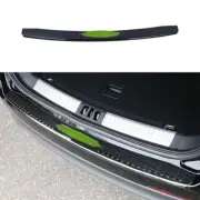 Fits For Lincoln Nautilus 2019-2023 Black Titanium Rear Bumper Plate Mouldings