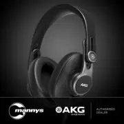 AKG K371 Over-Ear Closed-Back Foldable Studio Headphones