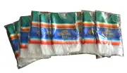 Corona Light Corona Extra Beer Bottle Poncho Mexican Blanket Covers Set of 9 NIP