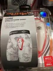 Shock Doctor Boys Small 22-24” Core Compression Short BioFlex Cup Small