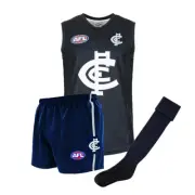 Carlton Blues AFL Footy Junior Kids Youth Auskick Jumper Guernsey Shorts Socks