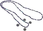 [LIFKOME] Elegant Blue Eye Waist Chain Minimalist Evil Eye Body Jewelry for Women Beautiful Belly Beads for Accessory for Outfits Unique Style Statement