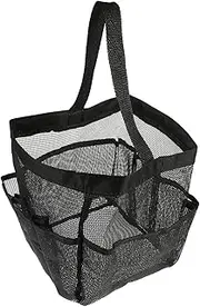 [Ipetboom] Portable Mesh Toiletry Bag Handheld Shower Tote Bag for Travel Summer Beach Storage Organizer for Toiletries and Accessories Lightweight and Versatile Design