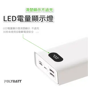 【Songwin】H10000-液晶顯示 22W雙向/快充行動電源 POLYBATT[尚之宇旗艦館][台灣現貨][發票]