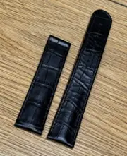 Genuine Original OEM Oris Black Leather Watch Strap 20mm 18mm 20/18 - 07 5 20 76