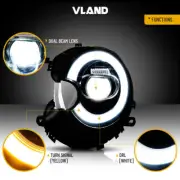 Full LED Headlights For 2007-2013 Mini Cooper R56 R57 R58 R59 Sequential A Pair (for: Mini)