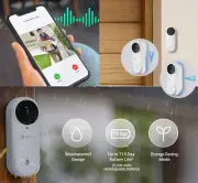 EZVIZ DB2 2K Video Doorbell camera Battery-Powered Wireless intercom