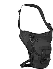 Huvqianu Motorcycle Fanny Pack, Leg Strap Bag, Riding Leg Bag, Multi-Pocket Leg Bag, Hip Thigh Bag, Portable Leg Bag, Motorcycle Storage Bag, Thigh Storage Pack, Rider Leg Bag, Adjustable Leg Bags