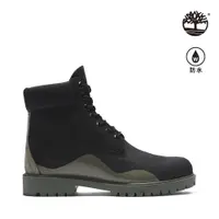 在飛比找PChome24h購物優惠-Timberland 男款黑色磨砂革防水6吋靴|A5UYW0