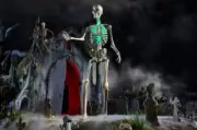 12 Ft Skeleton Skelly LED Home Accents Holiday Lighting Kit Home Depot OOS