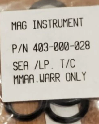 Maglite AA Mini Mag Flashlight Tail Cap Lip Seal 403-000-028 Package of 6 NEW