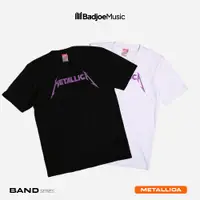 在飛比找蝦皮購物優惠-Metallica T 恤 Metallica 樂隊 T 恤