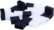 BUSHIBU USB Cover Cap, 20 Pcs Black Clear Plastic USB A Male Anti-Dust Plug Cover