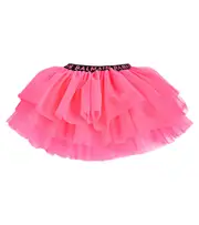 [Balmain Kids] Balmain Kids Logo tulle skirt Y 10 purple