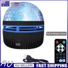 Starry Sky Projector Lamp Remote Control RGB Night Light (Water Wave)