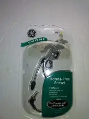 2X GE Hands-Free Ear set w/ Microphone, 2.5mm jack for phones