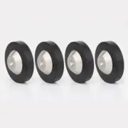 4PCS HiFi Audio Base Pads Isolation Stand Feet 39x13mm for Speaker AMP CD Player