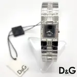 【D&G】經典方型石英錶