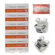 5 Orthodontic Self-Ligating Ceramic Brackets Empower Clear Braces Roth 022 345h