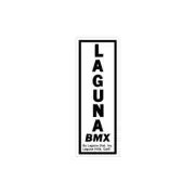 Laguna - BMX Hills Seat tube Black decal - old school bmx