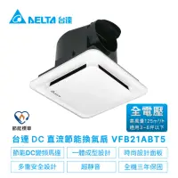 在飛比找momo購物網優惠-【台達電子】DC直流節能換氣扇-VFB21系列高風量VFB2