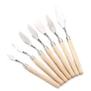 Gouache Oil Paint Scraper Spatula Palette Oil Painting Mixing For Artist Crafts