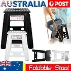Step Stool Portable Plastic Foldable Chair Outdoor Bathroom Kitchen Adult Kids