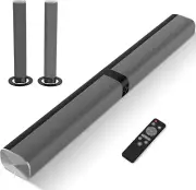 Sound Bar for Smart TV, 60W Soundbar for TV, Wired & Bluetooth Connection