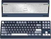 WOBKEY Crush80 Reboot CNC Aluminum 5-Second Quick-Release Triple-Mode Connectivity Mechanical Keyboard with Superior Acoustics (Pro Navy)
