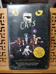 New! Factory Sealed. CATS VHS! Clamshell. Andrew Loyd Webber