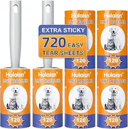 Lint Roller for Pet Hair, Extra Sticky Roller 720 Sheets, Portable Lint Remover, Sticky Lint for Clothes, Couch, Clothes Furniture and Carpet, Dog Hair,Cat Hair, Animal Fur Remover