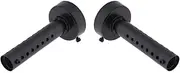 2pcs Motorbike 60mm Exhaust Can Insert Baffle Adjustable