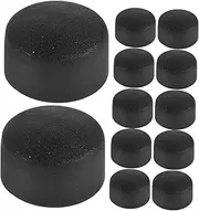 Milisten 12pcs Foosball Table Rod Caps Easy Install Plastic End Caps for Football Machines Fit for Home School Recreation Replace Old Parts Effortlessly
