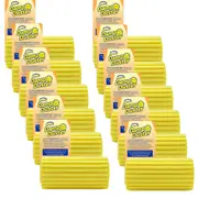 12PK Scrub Daddy Damp Duster Sponge Yellow Durable Non-Scratch Cleaning Tool
