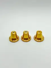 3x Monster Large Brass Cone Piece Cones Bonza Bucket Cones Fits Any Stem Size