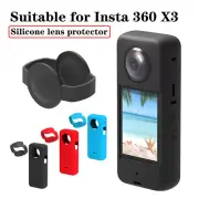 For Insta360 X3 Camera Lens Protective Cover Silicone Protective Shockproof Case