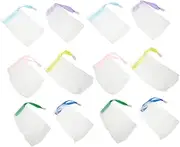AUTSUPPL Bar Soap Mesh Bag 25pcs Drawstring Face Cleaning Net Pe Material Skin-safe