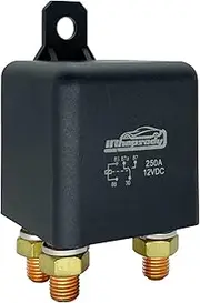 iRhapsody 250A Relay, 12V Continuous Service Relay, 5 Pin Starter Relay, Spdt High Current High Current On/Off Control Relay, Load Heavy Duty Relay Switch