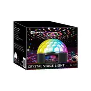 Sansai USB Powered Portable Multi-Feature LED Crystal Party Stage Light