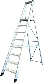 Step Ladder/8 Steps/Working Height to 3690 mm