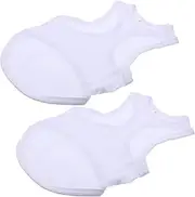 2pcs Customized Dog Vest Customized Dog Shirts White Dog Vest Customized Dog Clothes Sublimation Supplies Shirts for Dog Pet Clothes Puppy Vest White Dog Shirts Blank Dog Vest