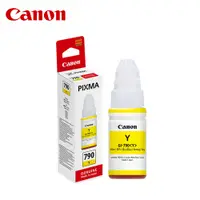 在飛比找PChome24h購物優惠-CANON GI-790 黃色 原廠墨水 G1010 G20
