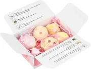 PLAFOPE Natural Spa Set of 6 Bath Salt in Cake Shape for Boys and Girls Adults for Relaxation Bath Time